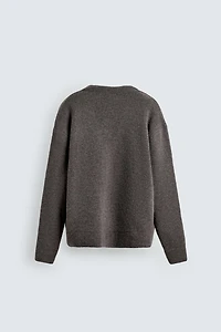 TEXTURED KNIT CARDIGAN