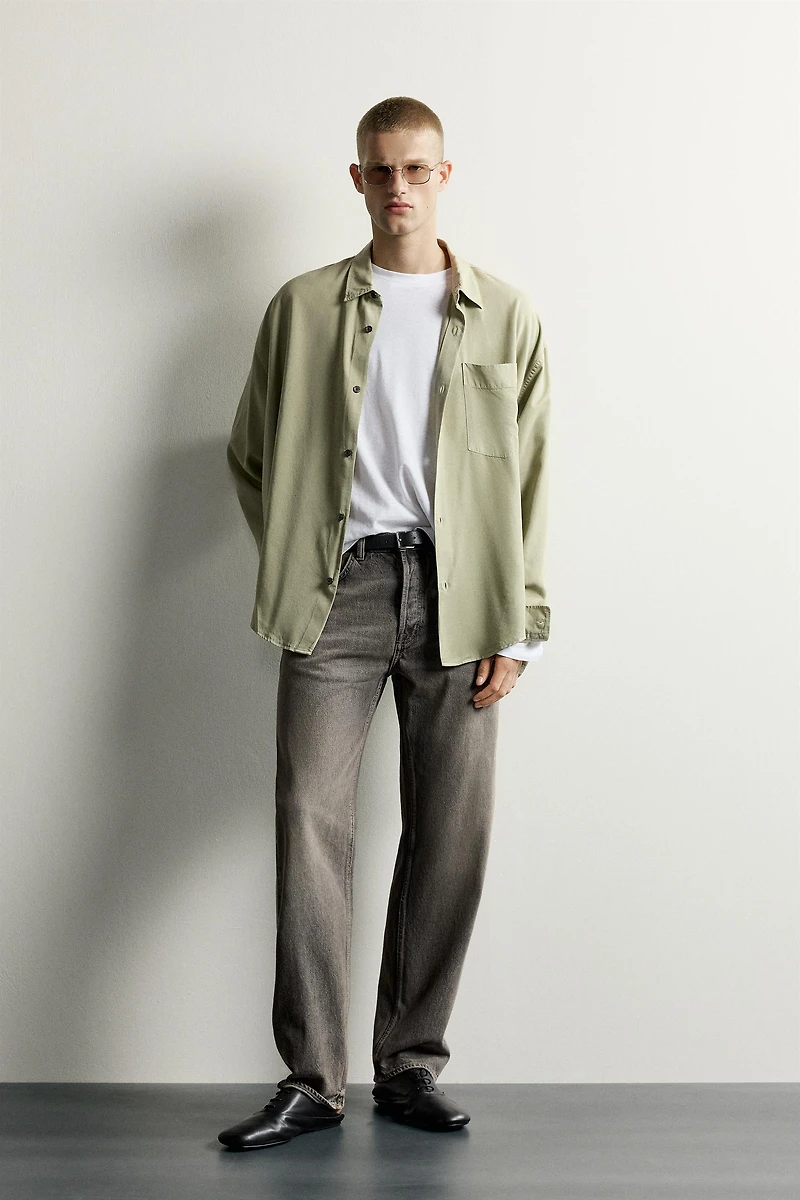 RELAXED-FIT FLUID SHIRT