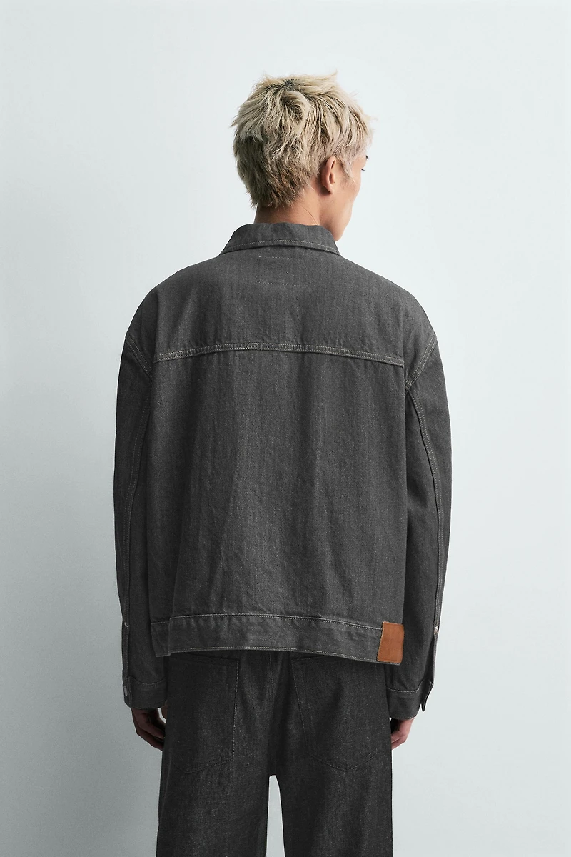 OVERSIZED FIT DENIM JACKET