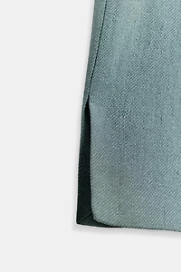 ZW COLLECTION CROPPED LINEN BLAZER