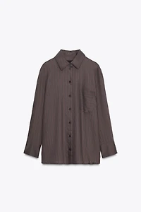 CHEMISE RAYÉE OVERSIZE ZW COLLECTION