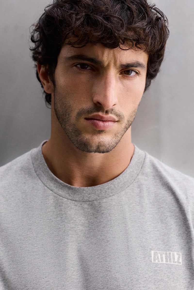 T-SHIRT D'ENTRAÎNEMENT IMPRIMÉ GRAPHIQUE