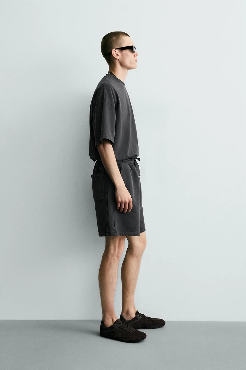 T-SHIRT BASIQUE LAVÉ