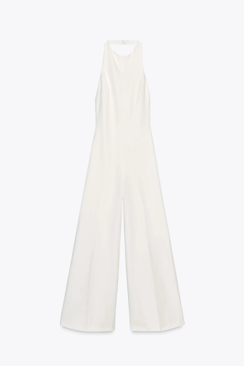 OPEN BACK LONG JUMPSUIT