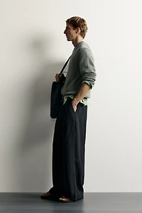 PLEATED FLUID TROUSERS