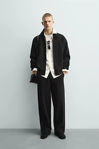 KNIT WIDE FIT PANTS