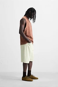 WASHED KNIT TANK TOP