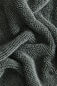 RICE STITCH COTTON BATH TOWEL