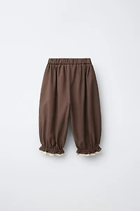BLOOMERS WITH LACE TRIM