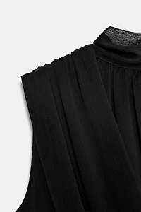 DRAPED BALLOON TOP