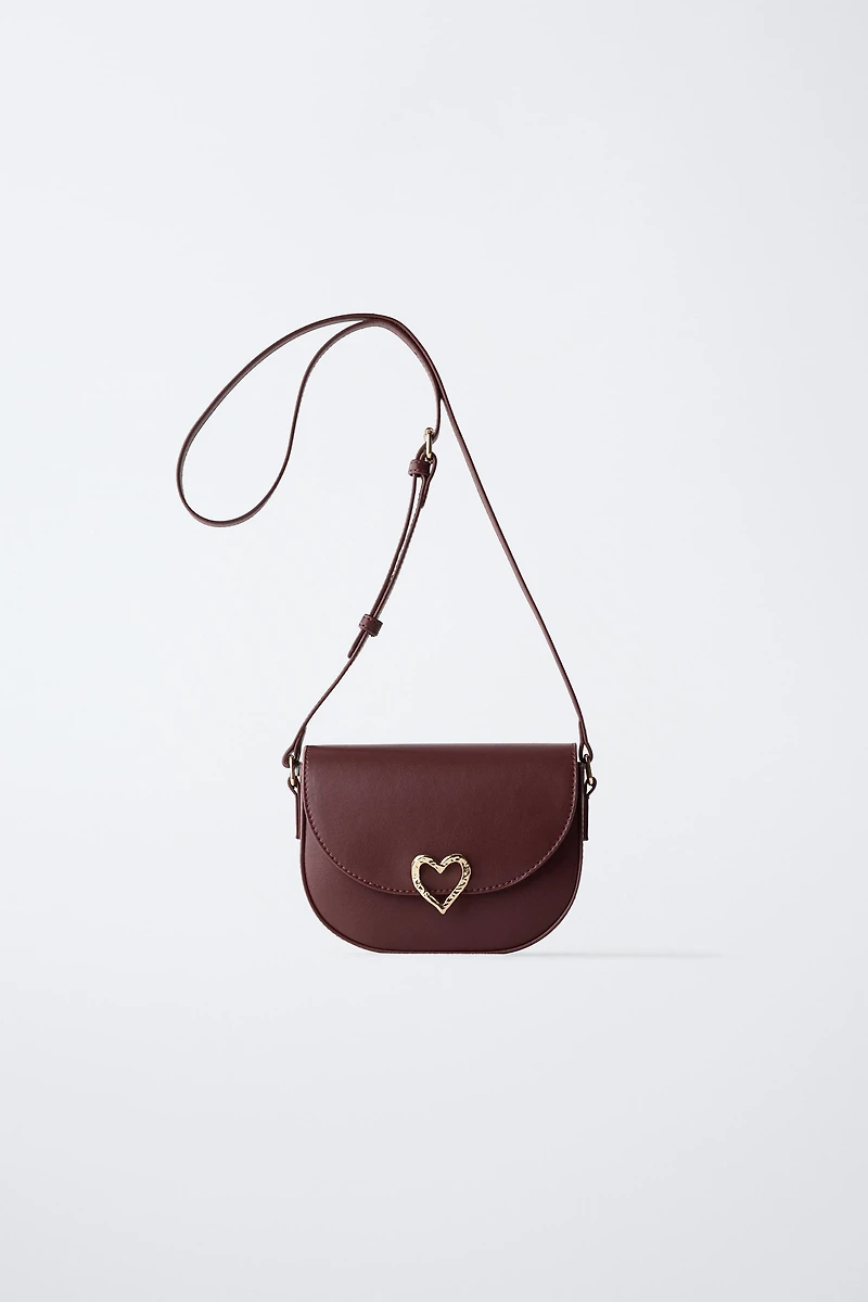 HEART CROSSBODY BAG