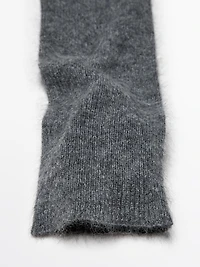 Mitaines longues en maille 100 % cachemire