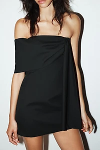 STRAPLESS MINI DRESS