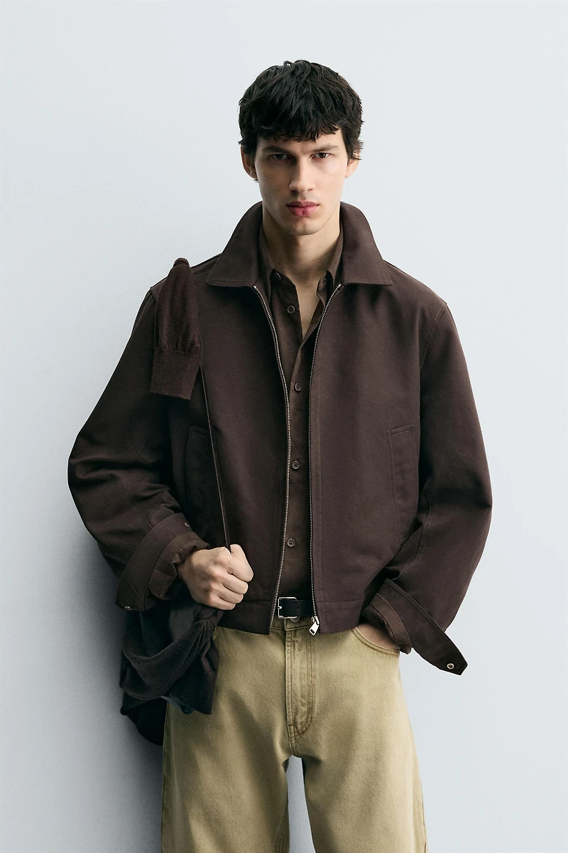 CROPPED FIT JACKET