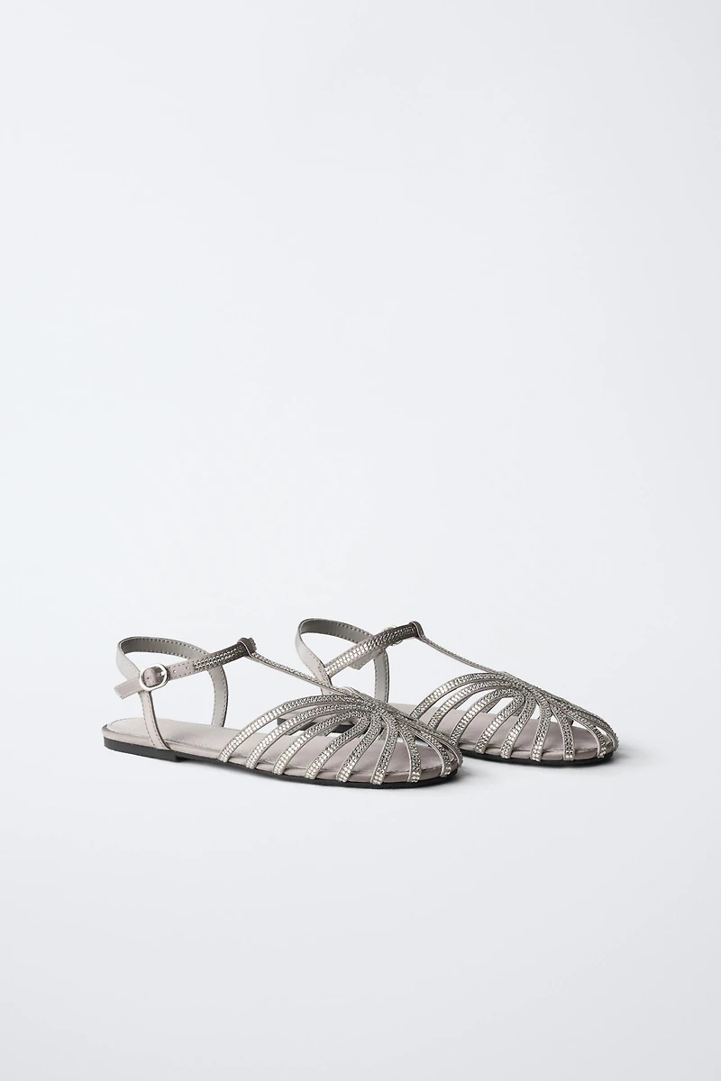 SPARKLY FISHERMAN SANDALS
