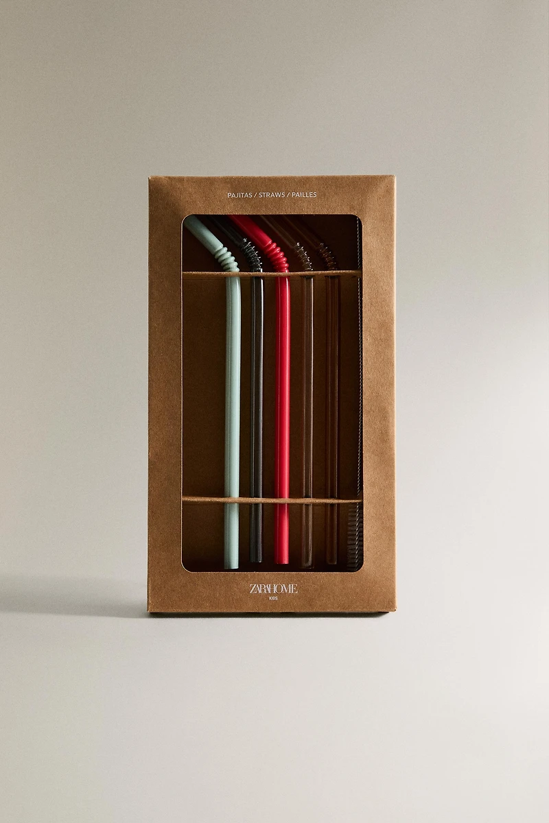 LOT DE 5 PAILLES TRITAN™ COULEURS