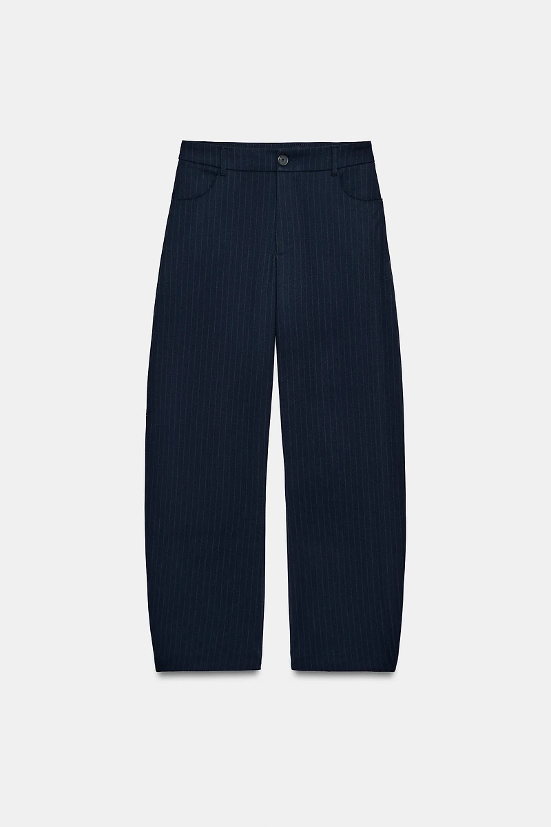 PINSTRIPE BALLOON PANTS