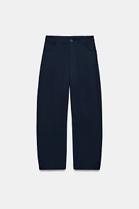 PINSTRIPE BALLOON PANTS