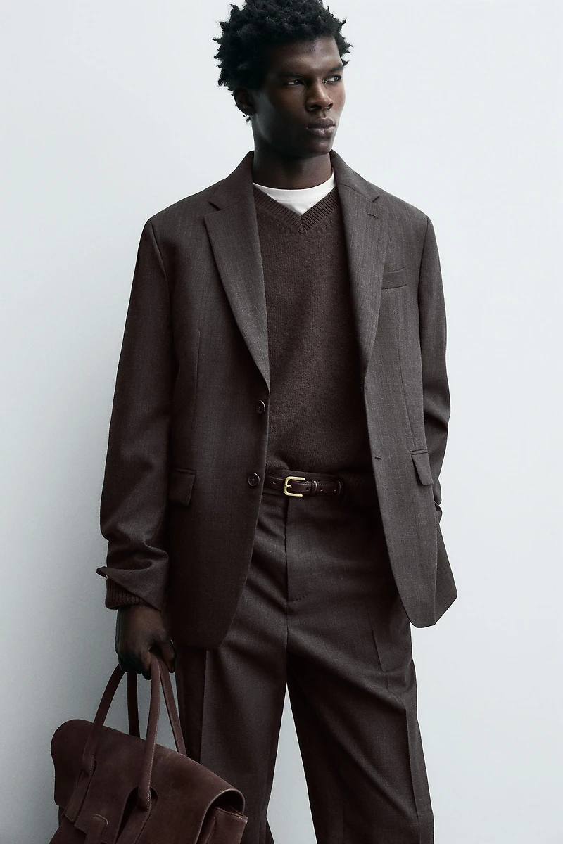 100% WOOL LIMITED EDITION SUIT BLAZER