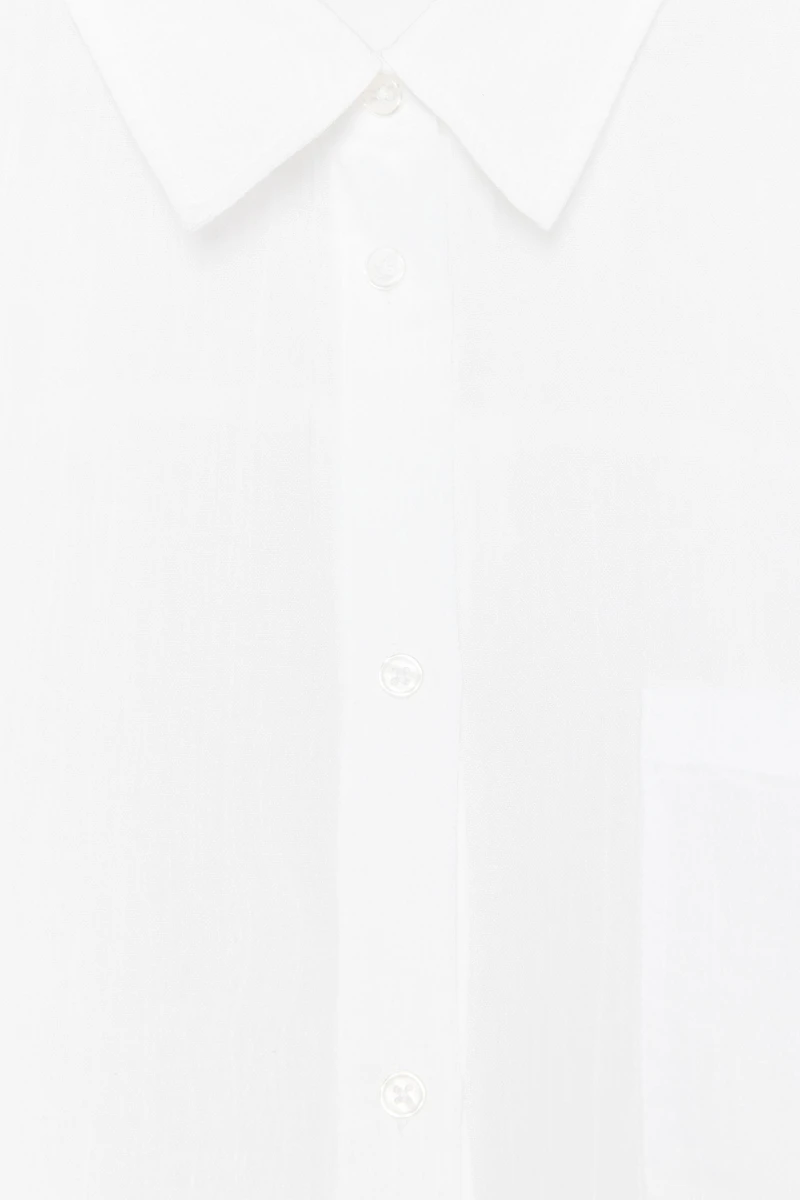CHEMISE OVERSIZE EN GASE