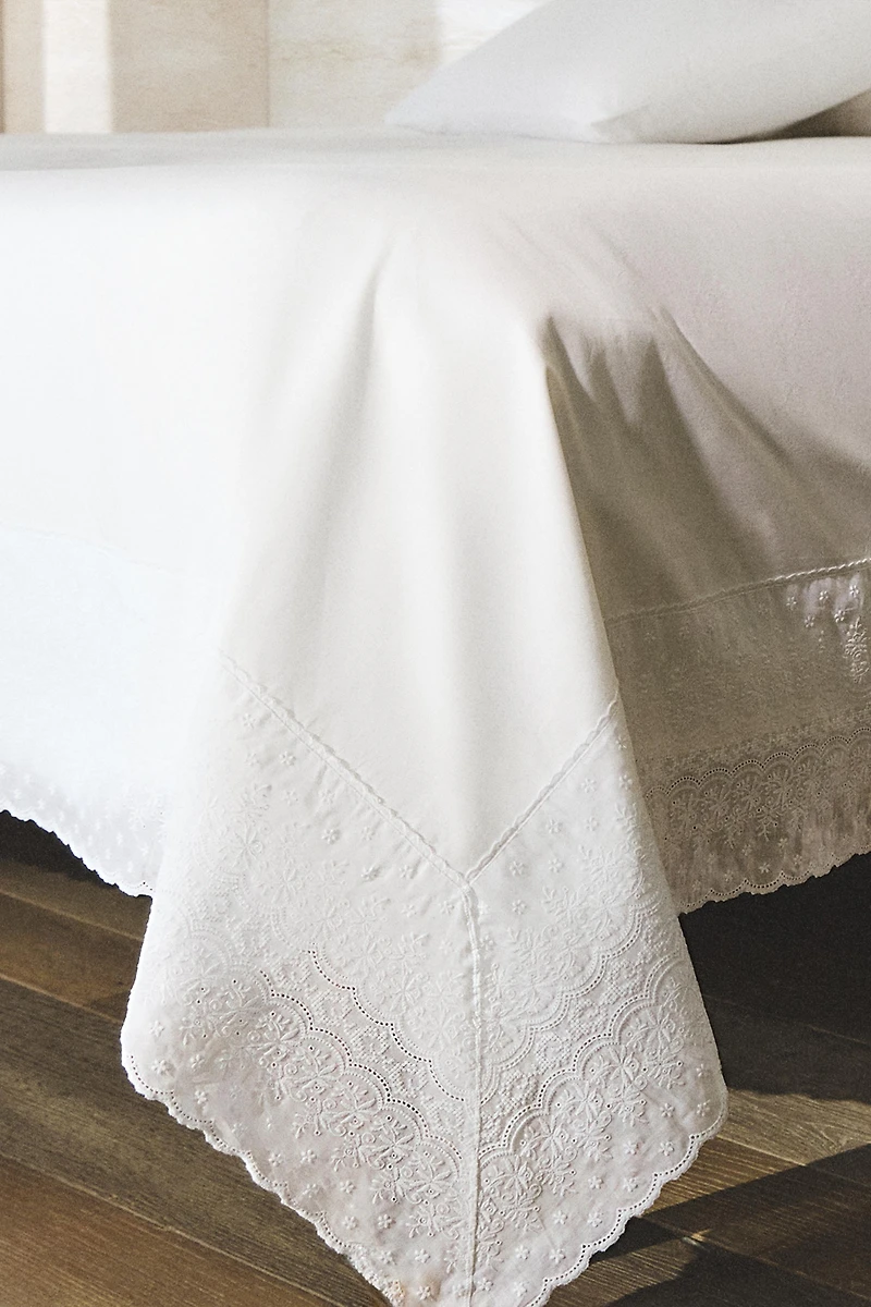 HOUSSE DE COUETTE BRODÉE
