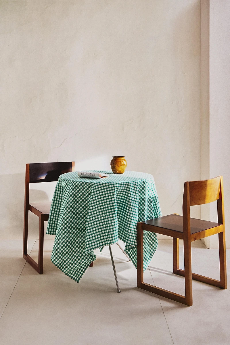 GINGHAM CHECK TABLECLOTH