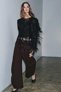 ZW COLLECTION LIMITED EDITION FRINGED JACKET