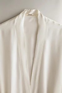 ROBE DE CHAMBRE SATIN