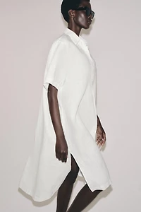 ZW COLLECTION LINEN SHIRTDRESS