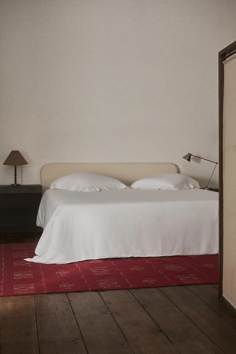 LINEN HEMSTITCH DUVET COVER