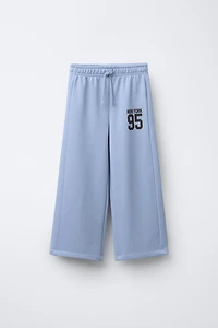 PANTALON DE JOGGING EN MOLLETON COUPE LARGE