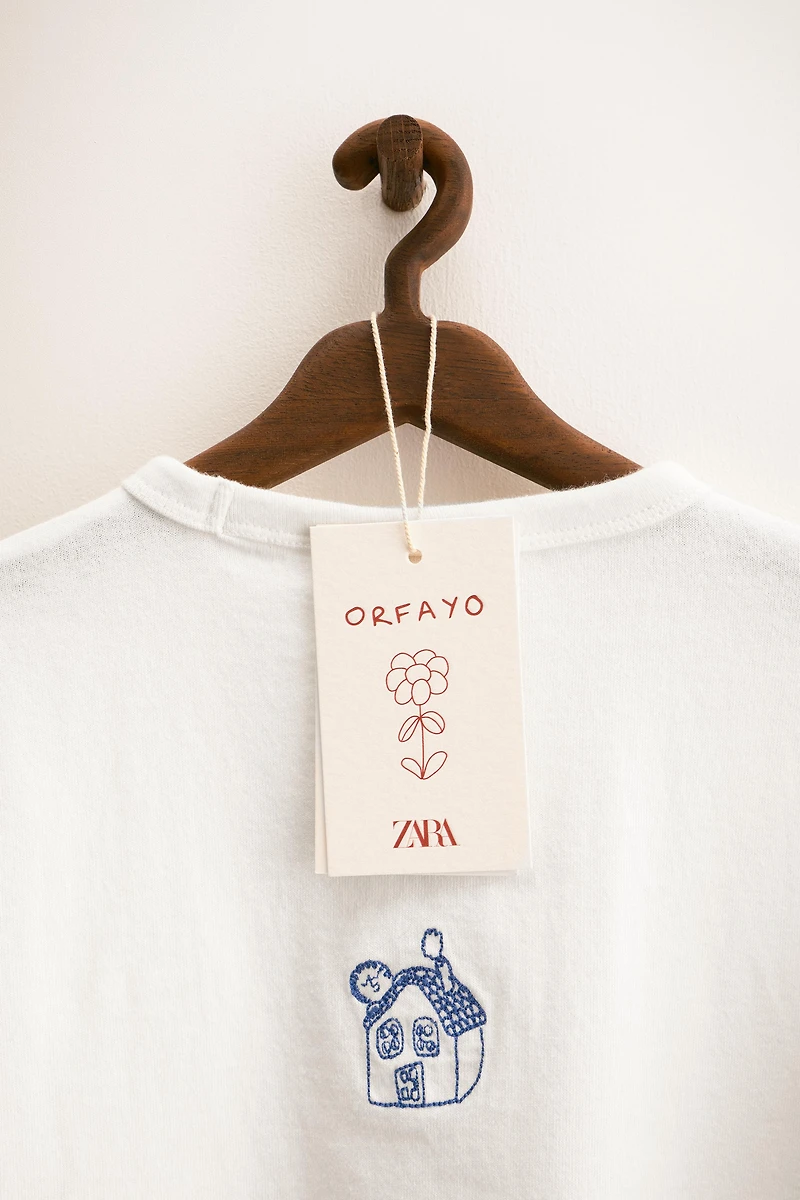 ZARA TIMELESS - T-SHIRT BRODERIES ORFAYO ©