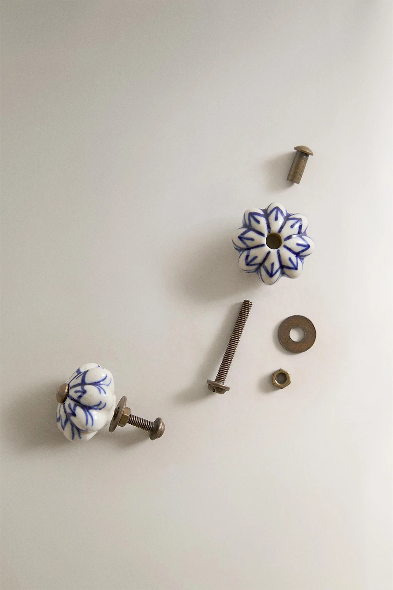 PACK OF STONEWARE DOOR KNOBS (PACK OF 2)