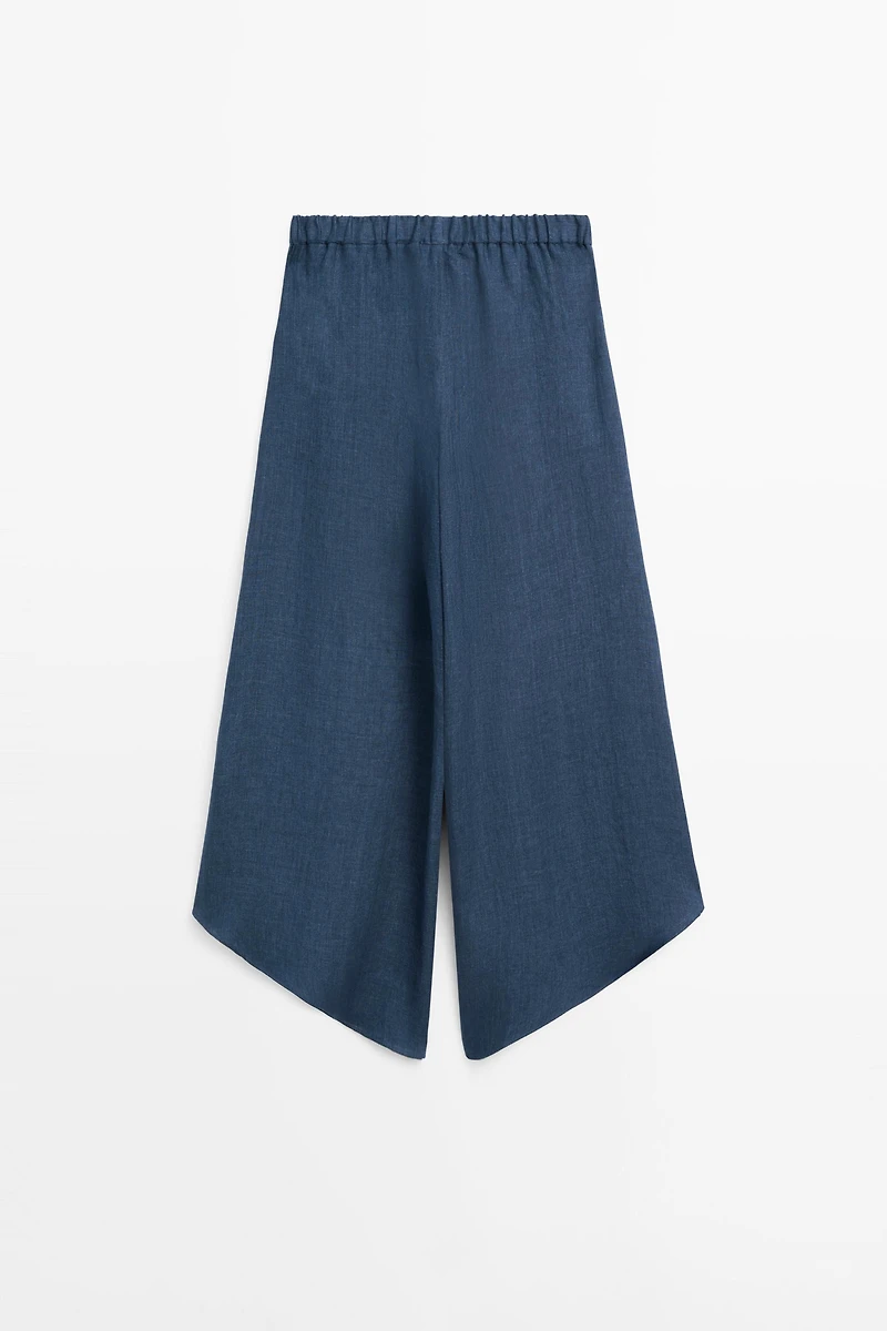 Pantalon total look lin