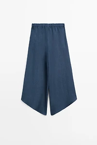 Pantalon total look lin