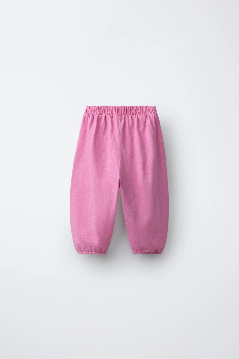 PANTALON BARREL TEXTURÉ