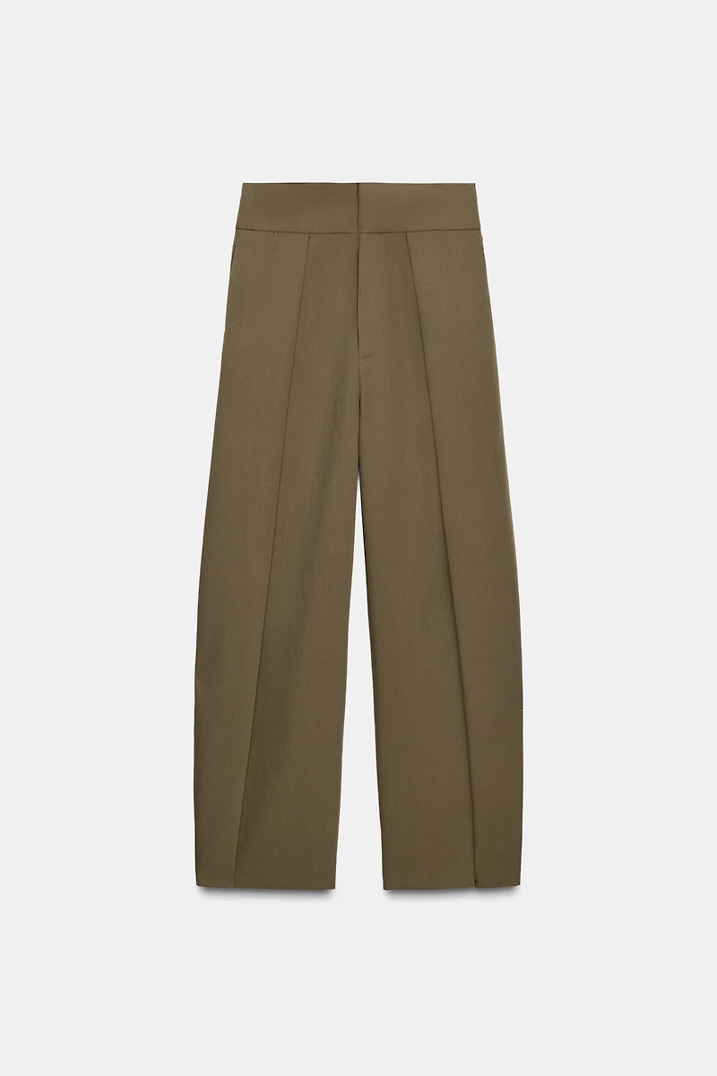 PANTALON BALLOON À PLIS