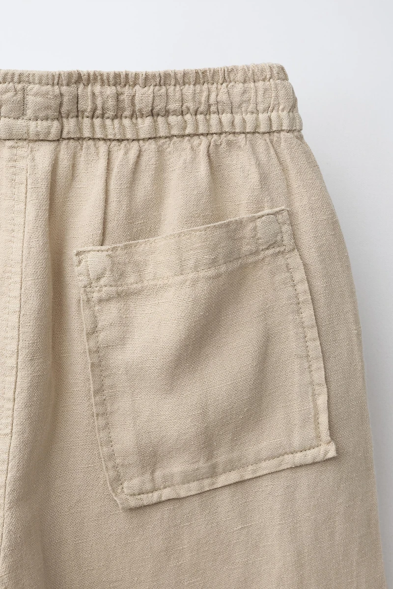 FLOWY LINEN SHORTS