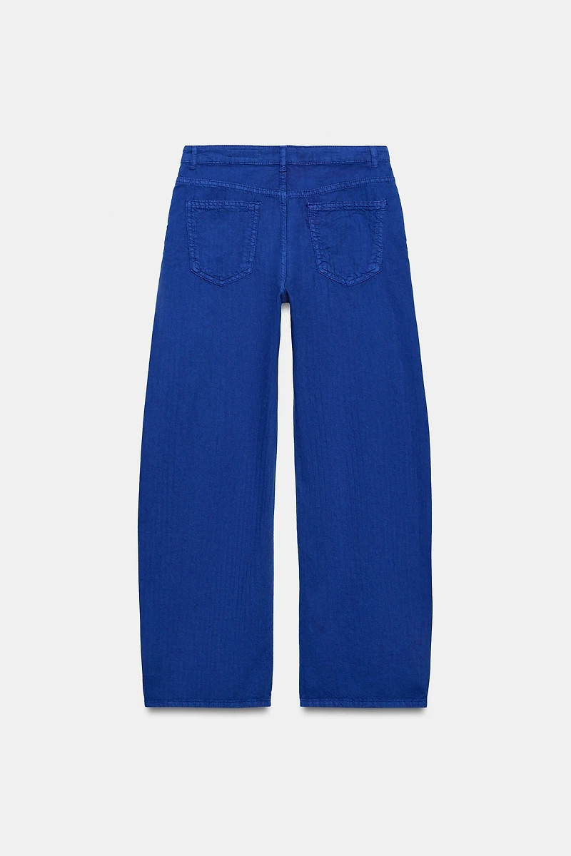 ZW COLLECTION MID-RISE BARREL JEANS