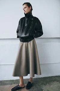 ZW COLLECTION FAUX LEATHER JACKET