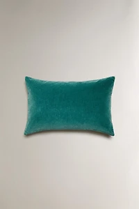 VELVET THROW PILLOW COVER