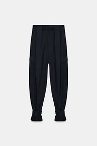 ZW COLLECTION LIMITED EDITION PLEATED CARGO PANTS