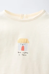 T-SHIRT IMPRIMÉ PETITE MAISON