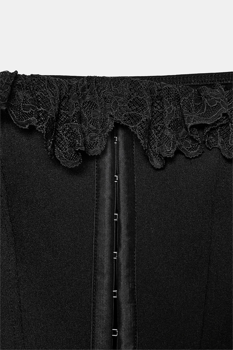 LACE CORSET TOP
