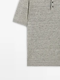 Polo chiné 100 % lin