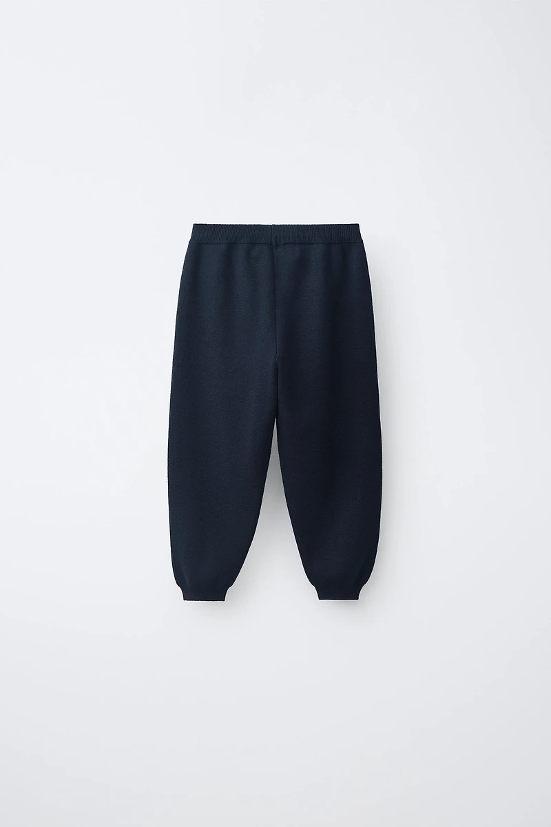 KNIT JOGGER PANTS