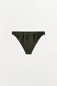 CULOTTE TEXTURÉE AVEC SOIE
