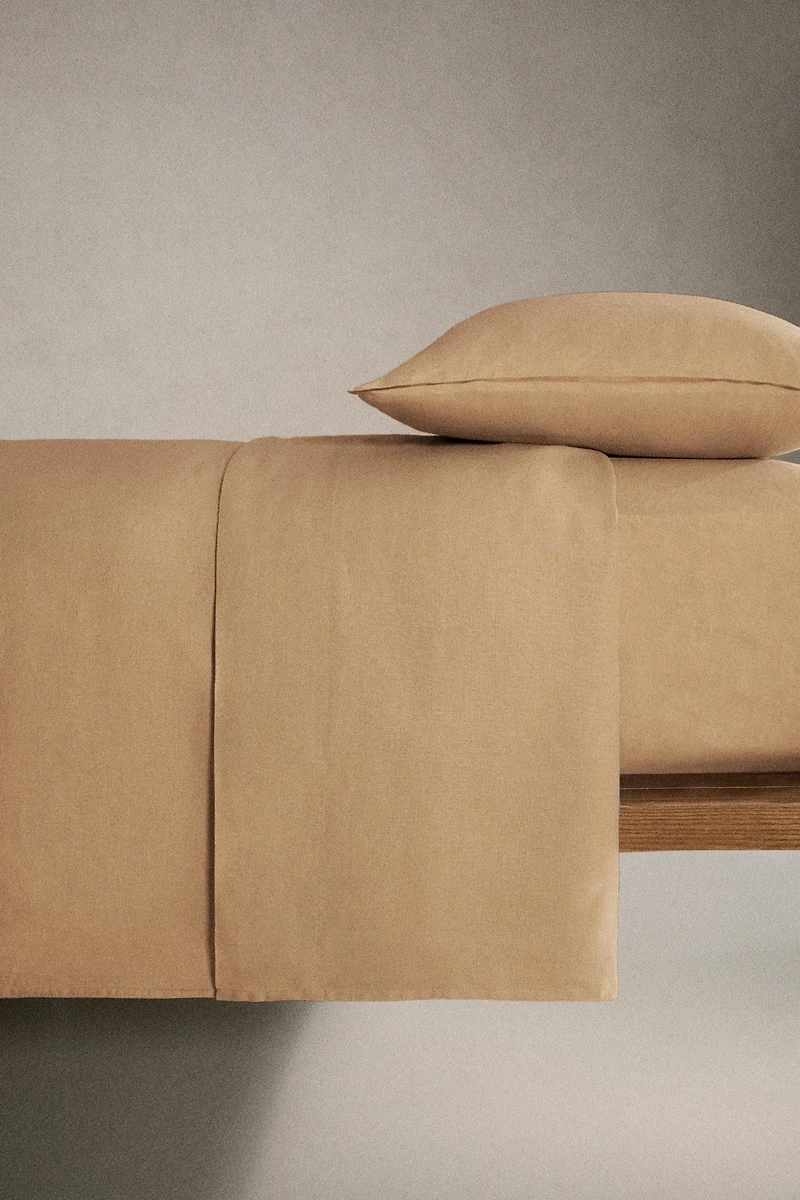 DRAP DE DESSUS LIN DÉLAVÉ (140 GXM²)