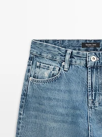Jean straight taille basse