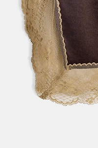 LACE MIDI SKIRT ZW COLLECTION